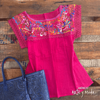 Blusa Paloma Manta - MÉXICO ARTE Y MODA - Blusa Bordada