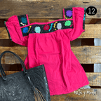 Blusa Punto de Cruz - MÉXICO ARTE Y MODA - Blusa Bordada