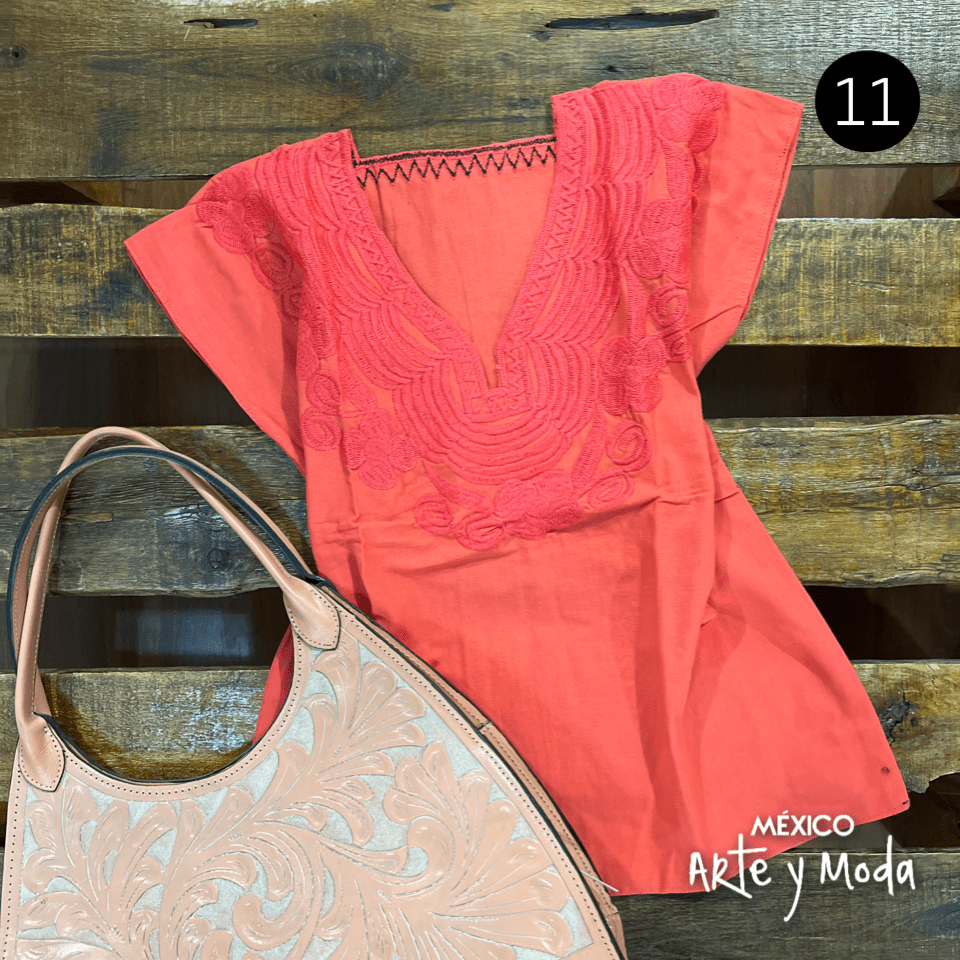 Blusa Revolucion - MÉXICO ARTE Y MODA - Blusa Bordada