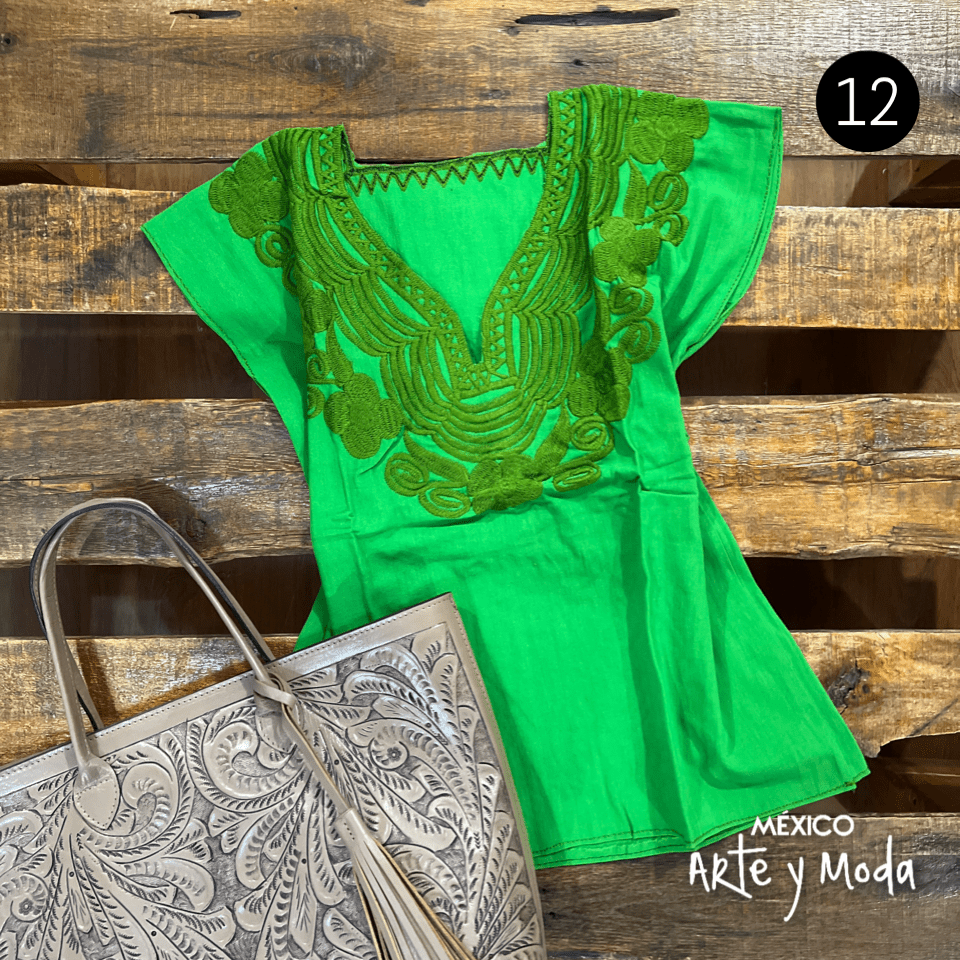 Blusa Revolucion - MÉXICO ARTE Y MODA - Blusa Bordada