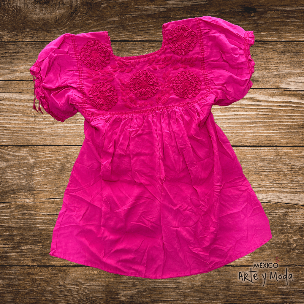 Blusa Rococo Rayon - MÉXICO ARTE Y MODA - Blusa Bordada