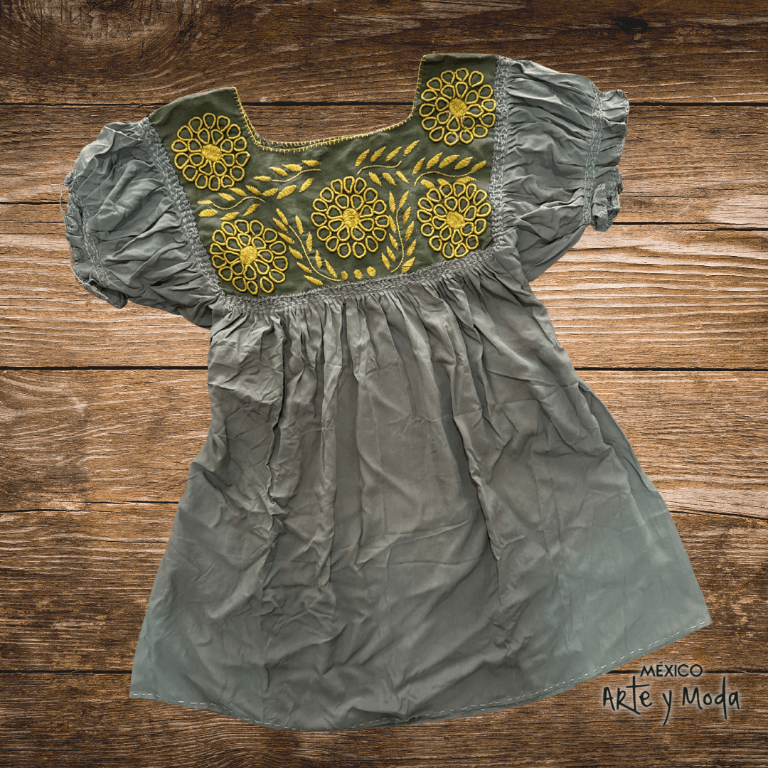 Blusa Rococo Rayon - MÉXICO ARTE Y MODA - Blusa Bordada