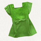 Blusa Rombo Unitono - MÉXICO ARTE Y MODA - Blusa Bordada