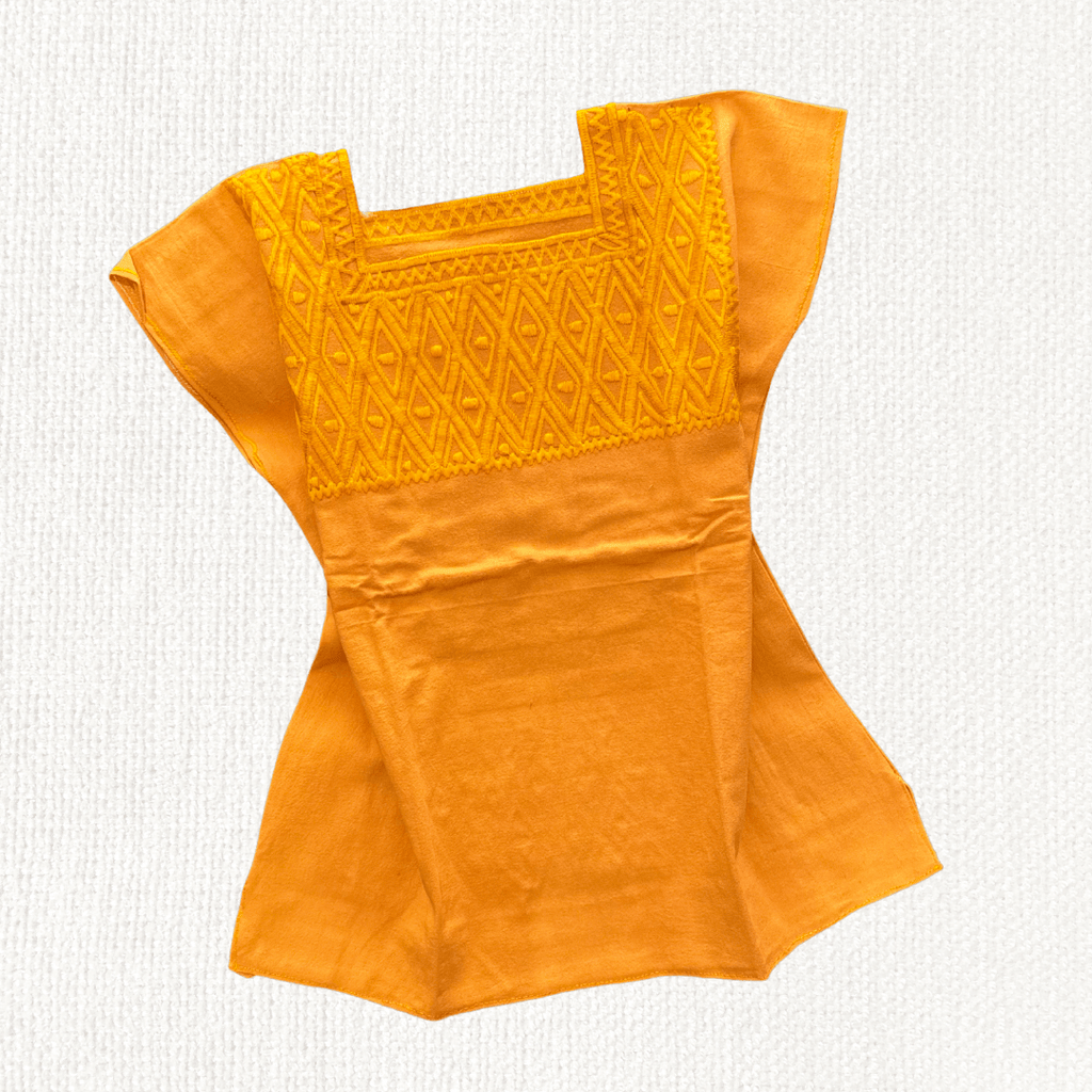 Blusa Rombo Unitono - MÉXICO ARTE Y MODA - Blusa Bordada