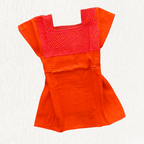 Blusa Rombo Unitono - MÉXICO ARTE Y MODA - Blusa Bordada