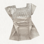 Blusa Rombo Unitono - MÉXICO ARTE Y MODA - Blusa Bordada