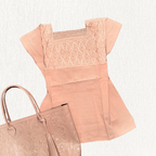 Blusa Rombo Unitono - MÉXICO ARTE Y MODA - Blusa Bordada