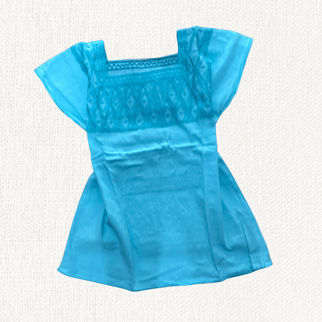 Blusa Rombo Unitono - MÉXICO ARTE Y MODA - Blusa Bordada