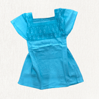 Blusa Rombo Unitono - MÉXICO ARTE Y MODA - Blusa Bordada