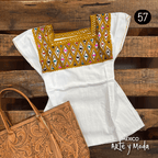 Blusa Rombos - MÉXICO ARTE Y MODA - Blusa Bordada