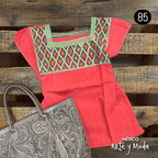 Blusa Rombos - MÉXICO ARTE Y MODA - Blusa Bordada