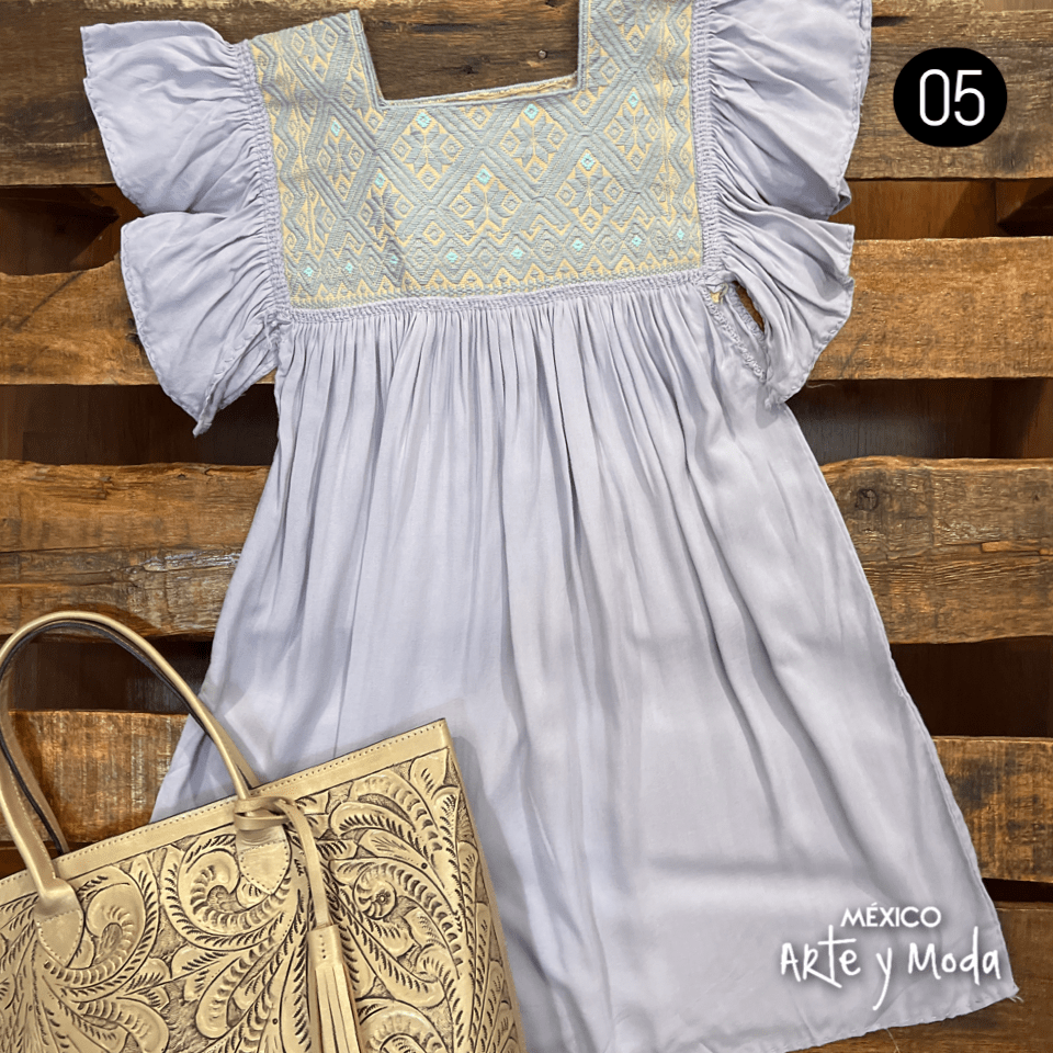 Blusa San Andres Rayon - MÉXICO ARTE Y MODA - Blusa Bordada