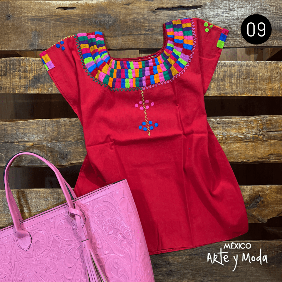 Blusa Santa Martha - MÉXICO ARTE Y MODA - Blusa Bordada