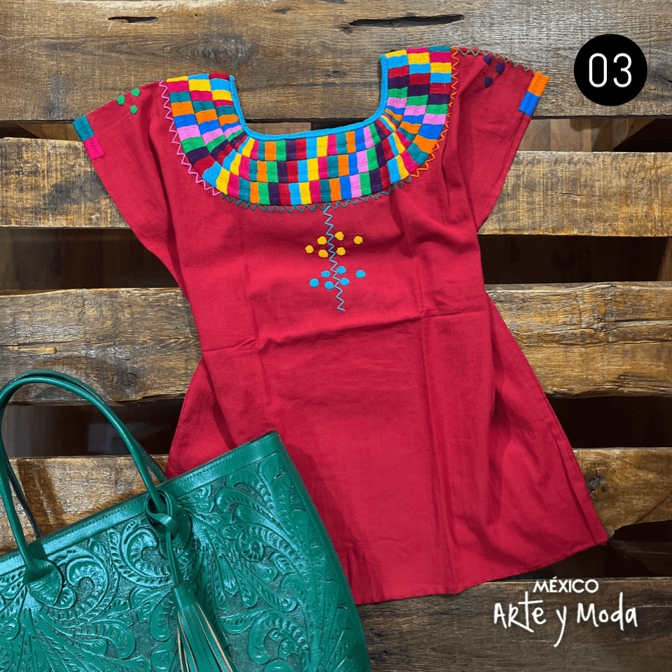 Blusa Santa Martha - MÉXICO ARTE Y MODA - Blusa Bordada