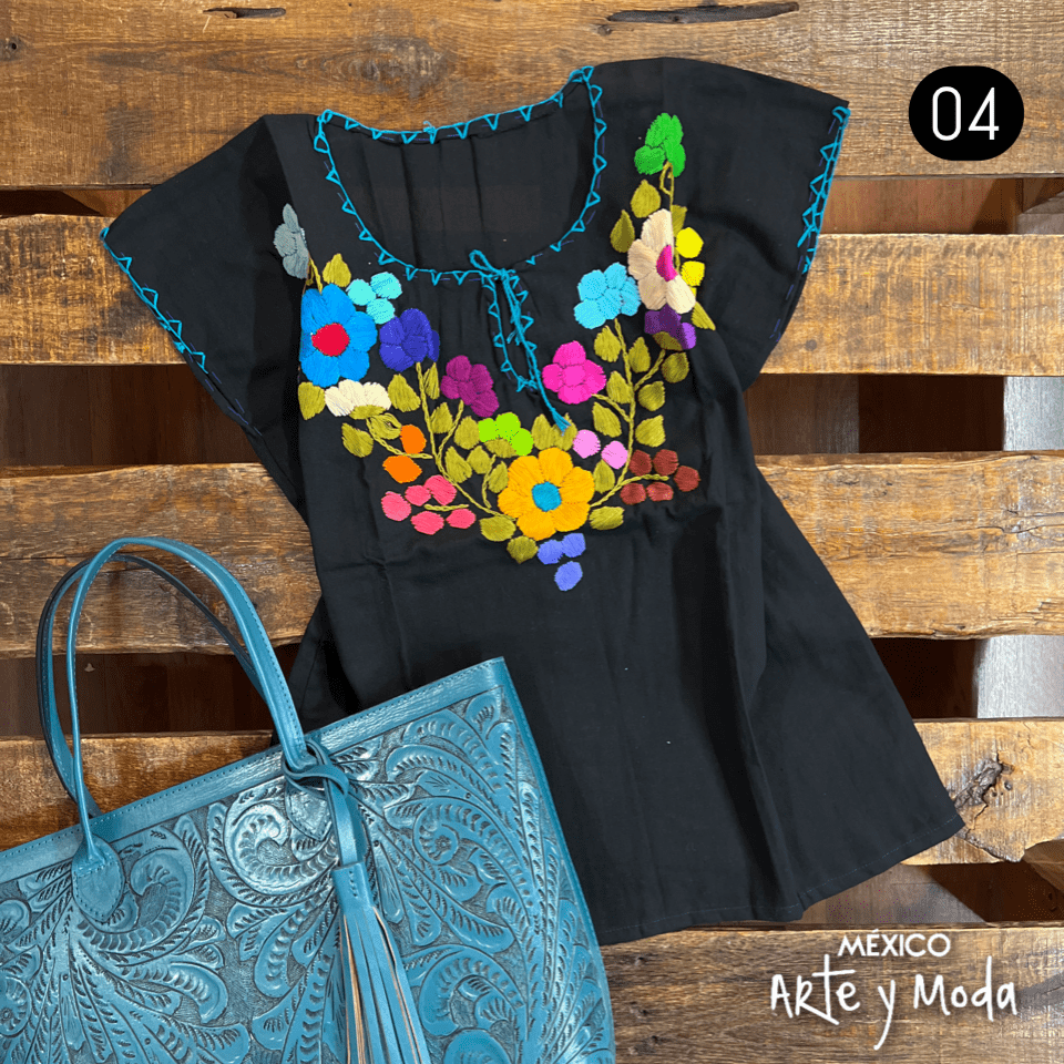 Blusa Serranía - MÉXICO ARTE Y MODA - Blusa Bordada