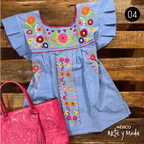 Blusa Tehuacan Moderna - MÉXICO ARTE Y MODA - Blusa Bordada