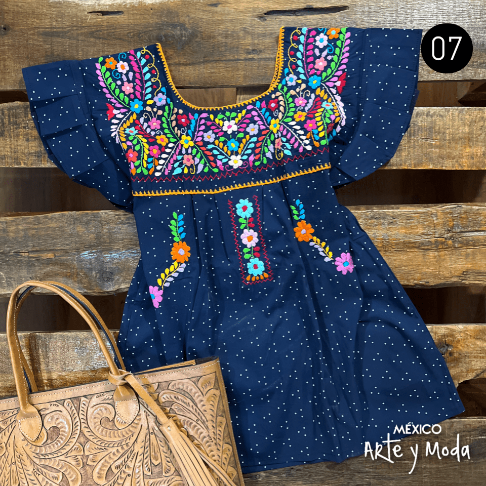 Blusa Tehuacan Moderna - MÉXICO ARTE Y MODA - Blusa Bordada
