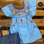 Blusa Tehuacan Moderna - MÉXICO ARTE Y MODA - Blusa Bordada