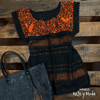 Blusa Telar Paloma - MÉXICO ARTE Y MODA - Blusa Bordada