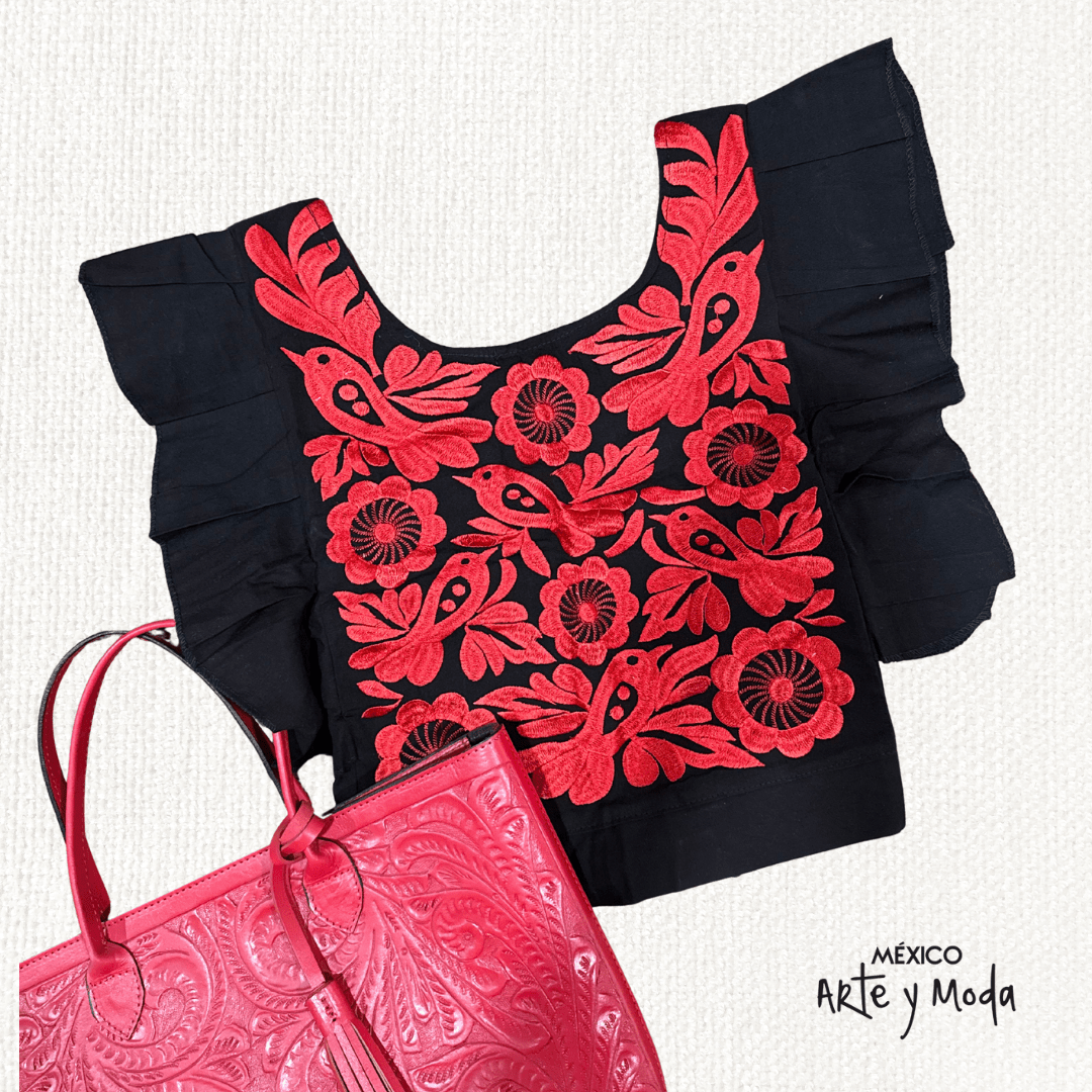 Blusa Tuluk - MÉXICO ARTE Y MODA - Blusa Bordada