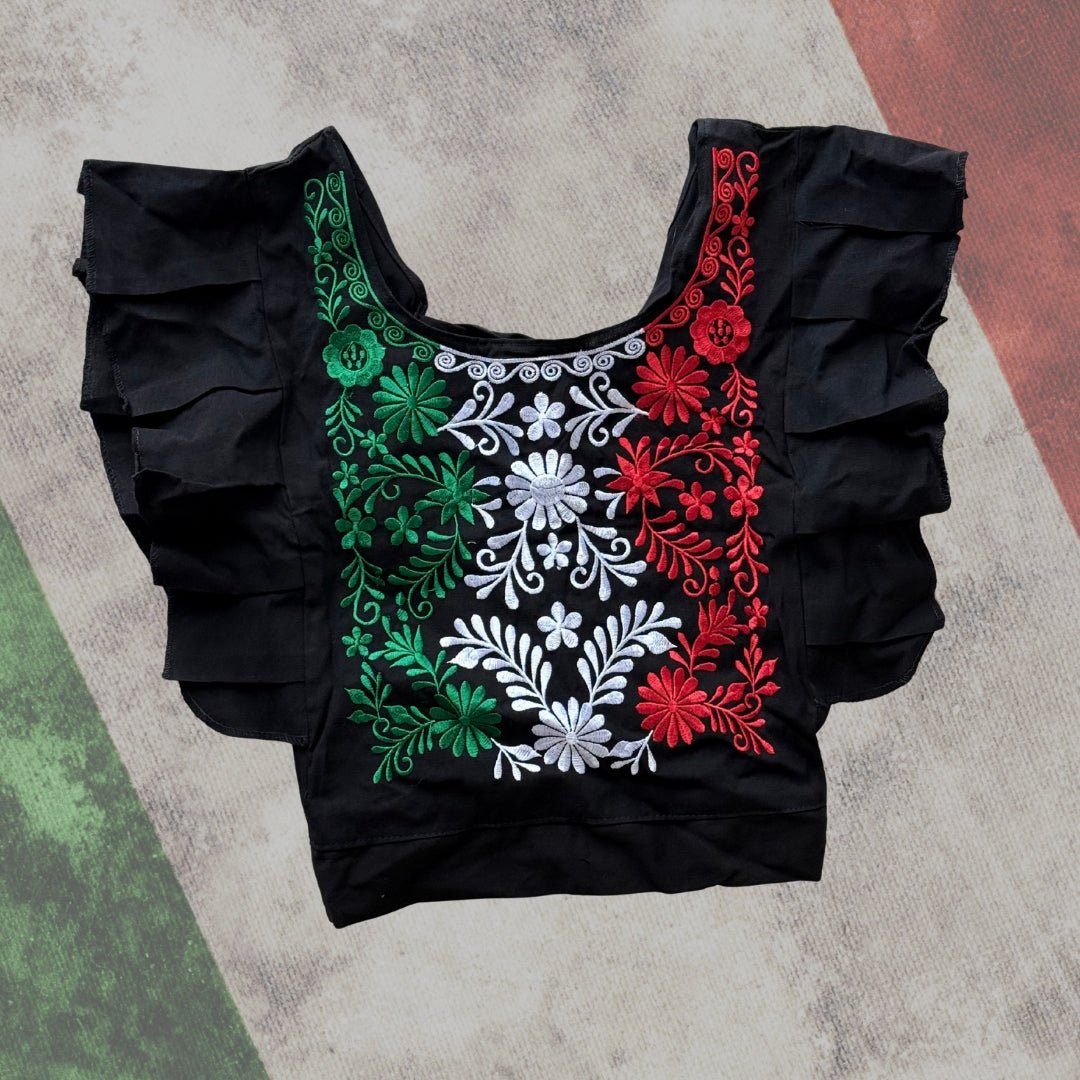 Blusa Tuluk Patria - MÉXICO ARTE Y MODA - Blusa Bordada