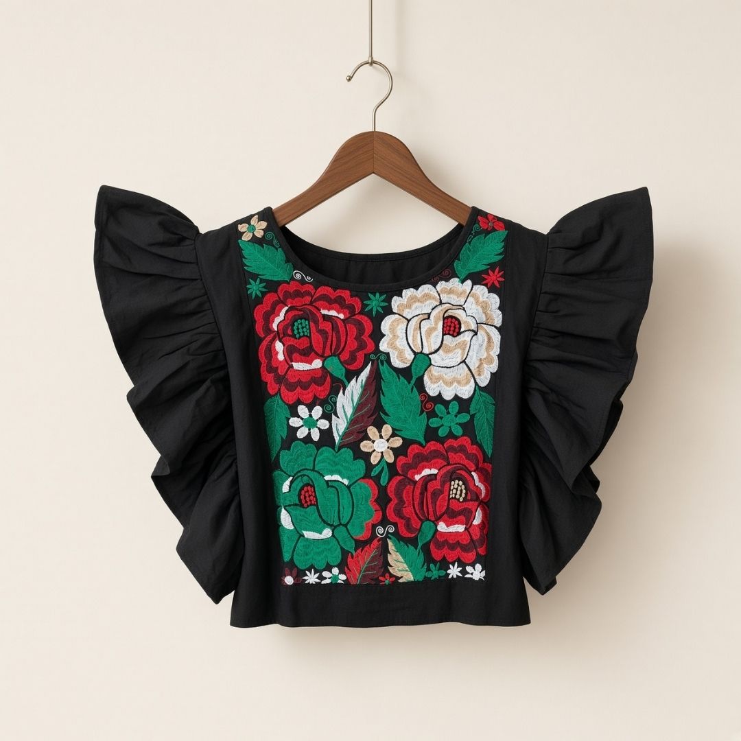 Blusa Cortesana Patria