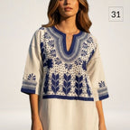 Blusa Milpa Bohemia | Bordado a mano