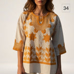 Blusa Milpa Bohemia | Bordado a mano