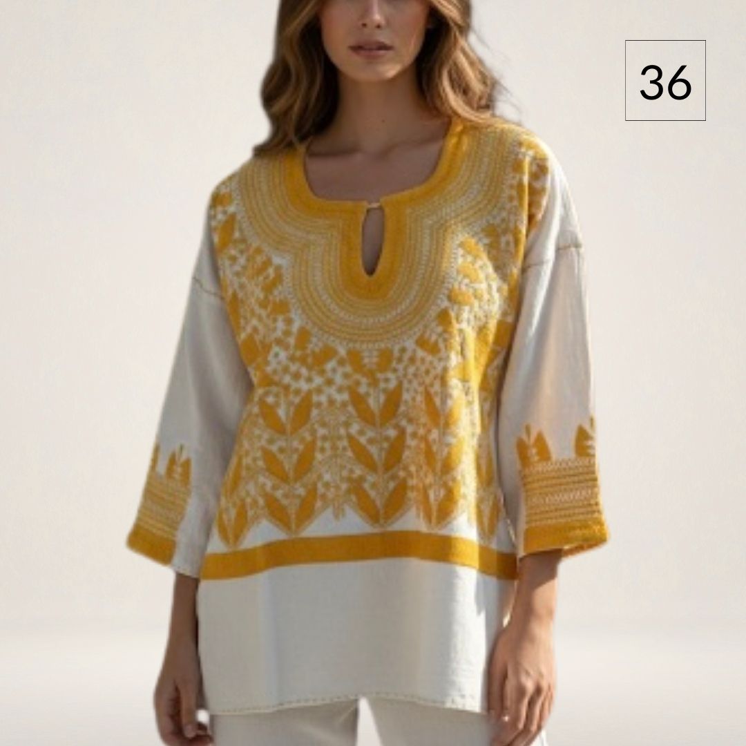 Blusa Milpa Bohemia | Bordado a mano