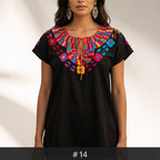 Santa Martha Flowers Blouse