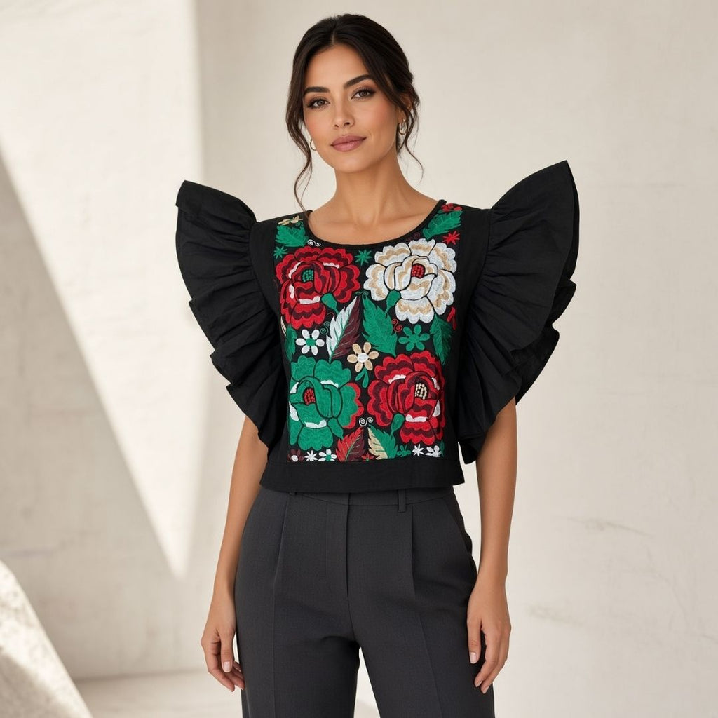 Blusa Cortesana Patria