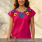 Blusa Marimba Ocosingo- Bordado a mano