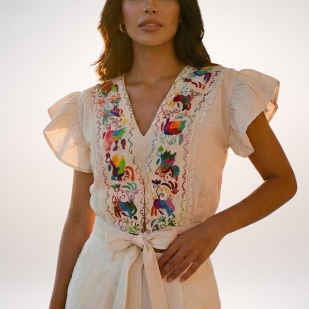 Blusa Origen | Bordado a mano