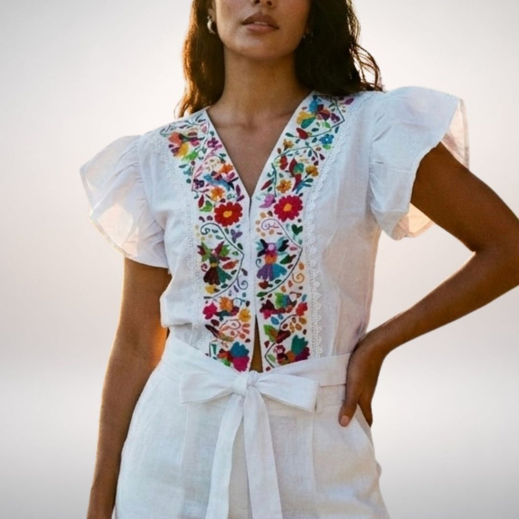 Blusa Origen | Bordado a mano