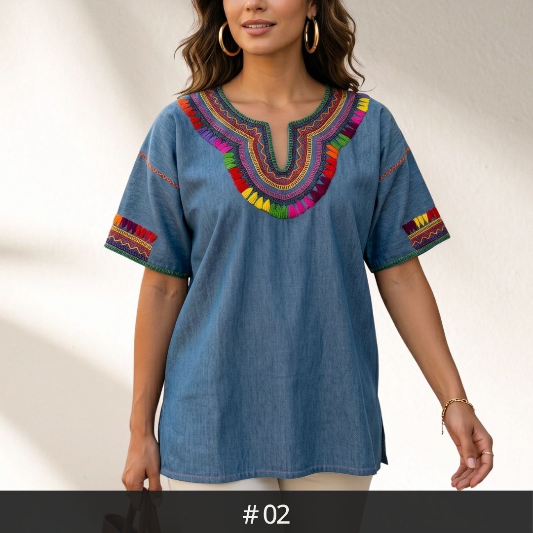 Blusa Resplandor Denim