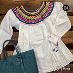 Bluson ArcoIris - MÉXICO ARTE Y MODA - Blusón Artesanal