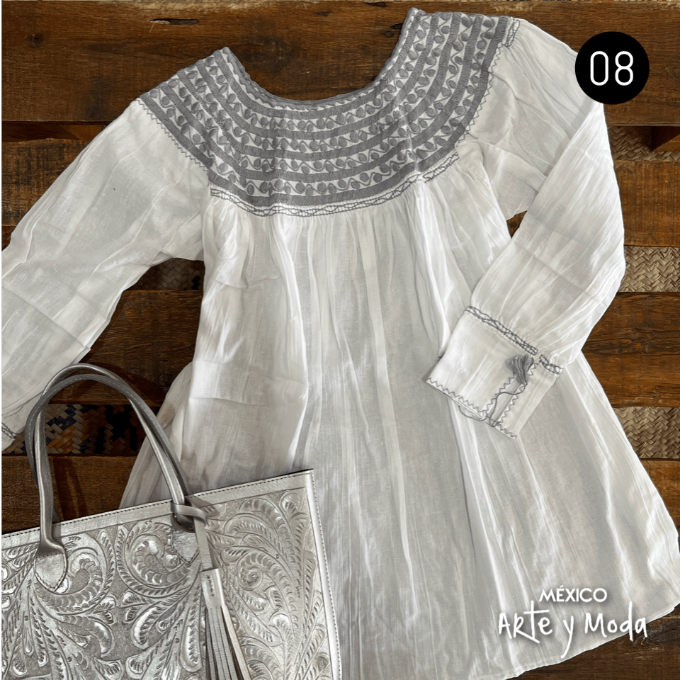 Bluson ArcoIris - MÉXICO ARTE Y MODA - Blusón Artesanal