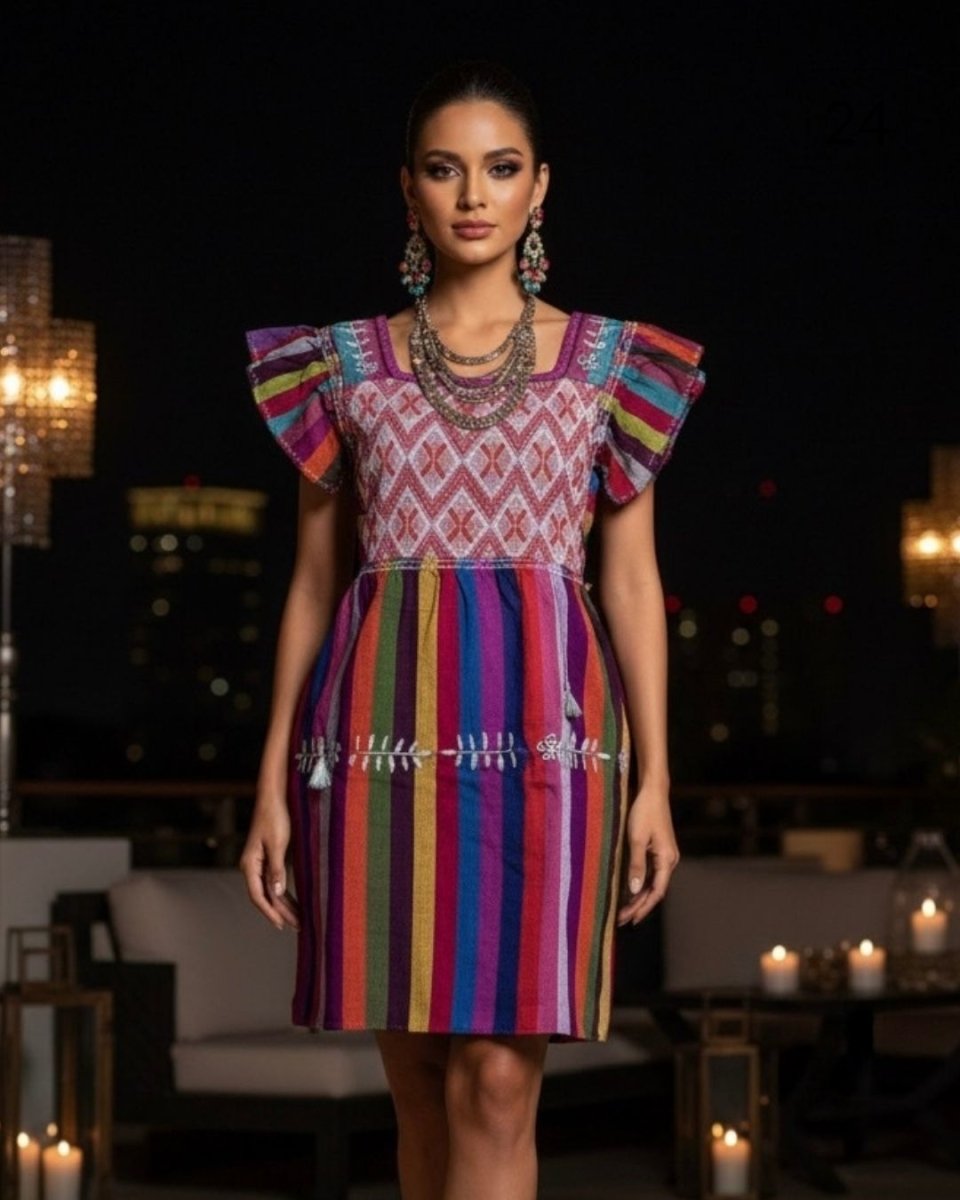 Bluson Patrona | Telar de Cintura - MÉXICO ARTE Y MODA - Blusón Artesanal