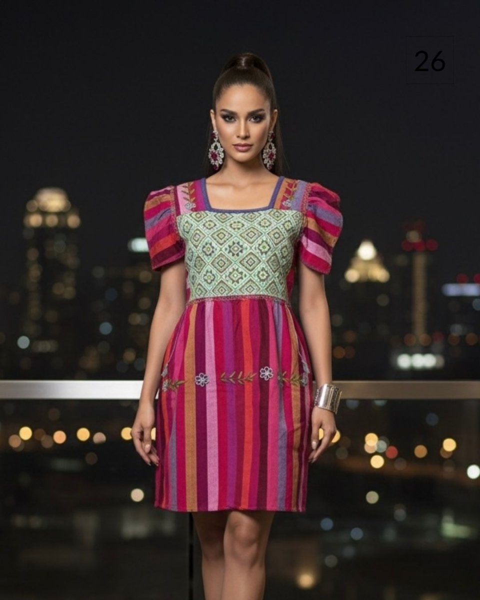 Bluson Patrona | Telar de Cintura - MÉXICO ARTE Y MODA - Blusón Artesanal