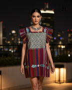 Bluson Patrona | Telar de Cintura - MÉXICO ARTE Y MODA - Blusón Artesanal