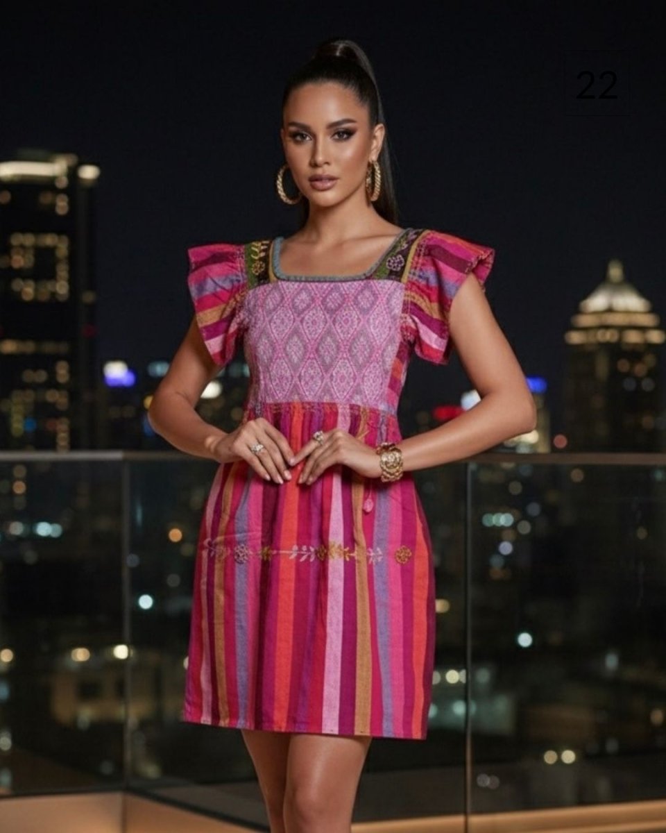 Bluson Patrona | Telar de Cintura - MÉXICO ARTE Y MODA - Blusón Artesanal