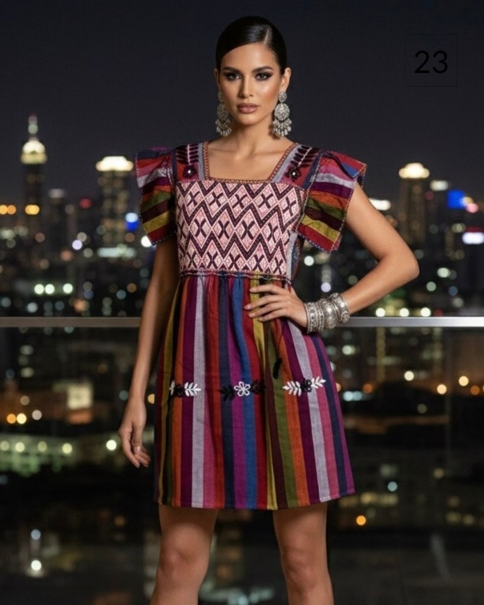 Bluson Patrona | Telar de Cintura - MÉXICO ARTE Y MODA - Blusón Artesanal