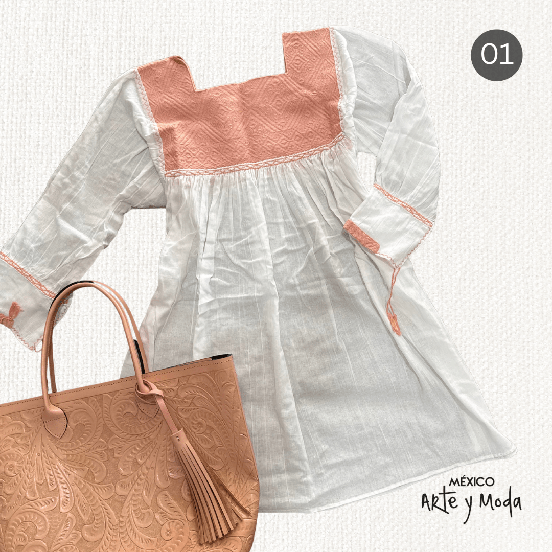 Bluson San Andres - MÉXICO ARTE Y MODA - Blusón Artesanal