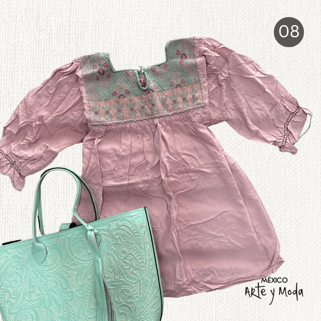 Bluson San Andres Contempo - MÉXICO ARTE Y MODA - Blusa Bordada