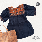 Bluson San Andres Contempo - MÉXICO ARTE Y MODA - Blusa Bordada