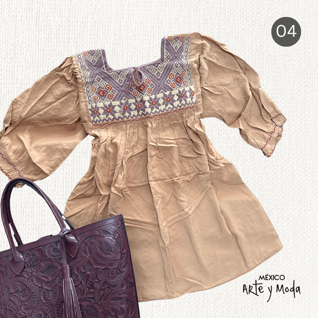 Bluson San Andres Contempo - MÉXICO ARTE Y MODA - Blusa Bordada