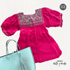 Bluson San Andres Contempo - MÉXICO ARTE Y MODA - Blusa Bordada