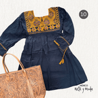 Bluson San Andres Rayon - MÉXICO ARTE Y MODA - Blusón Artesanal