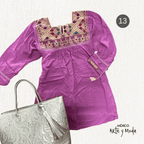 Bluson San Andres Rayon - MÉXICO ARTE Y MODA - Blusón Artesanal