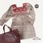 Bluson San Andres Rayon - MÉXICO ARTE Y MODA - Blusón Artesanal